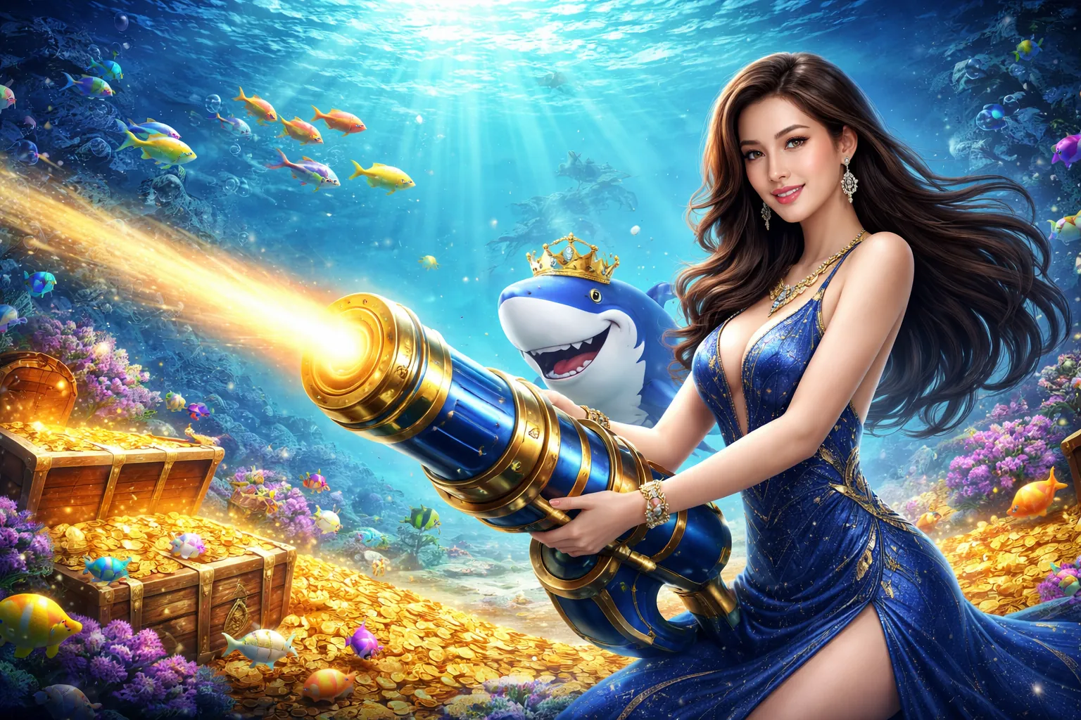 Hình ảnh game Bắn Cá ga65 với đồ họa sống động